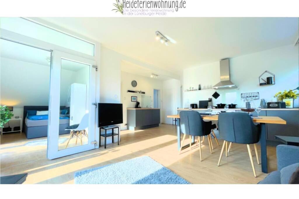 Heideferienwohnung - Die Neue Ferienwohnung Walsrode Exteriér fotografie