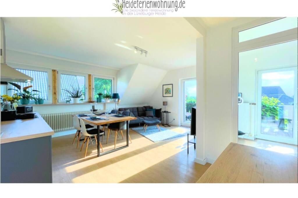 Heideferienwohnung - Die Neue Ferienwohnung Walsrode Exteriér fotografie